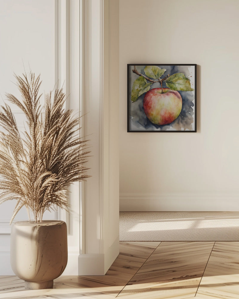 Apfel, Aquarell | Poster