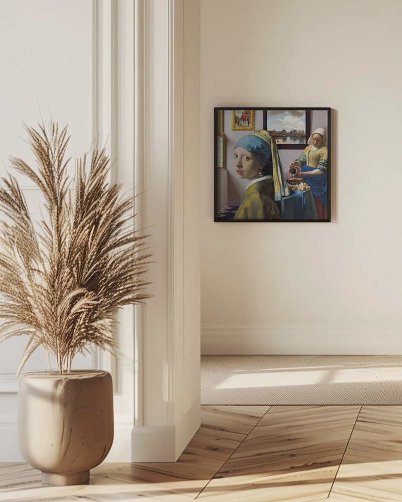 Vermeers flickor | Poster