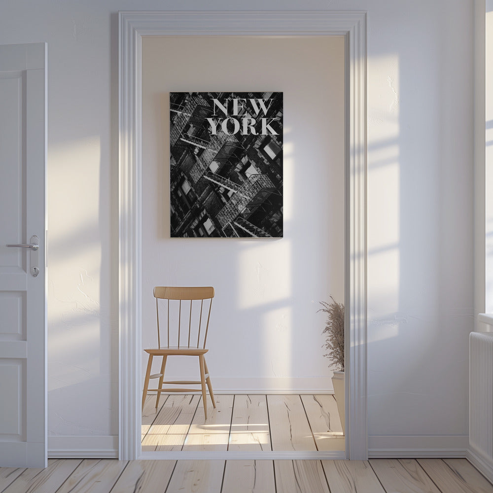 Brandtrappor i New York | Canvas