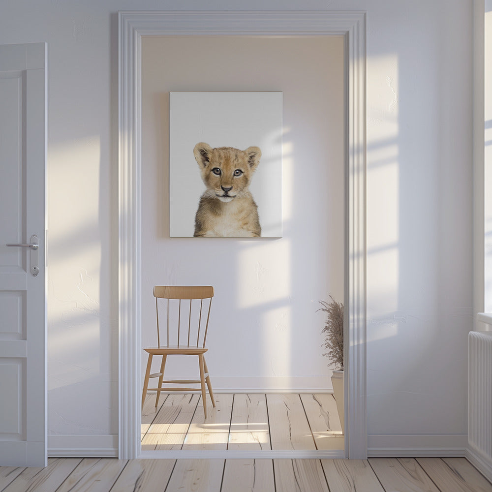 Bébé Lion | Tableaux sur Toile