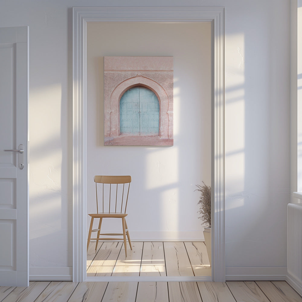 Turkos dörr | Canvas