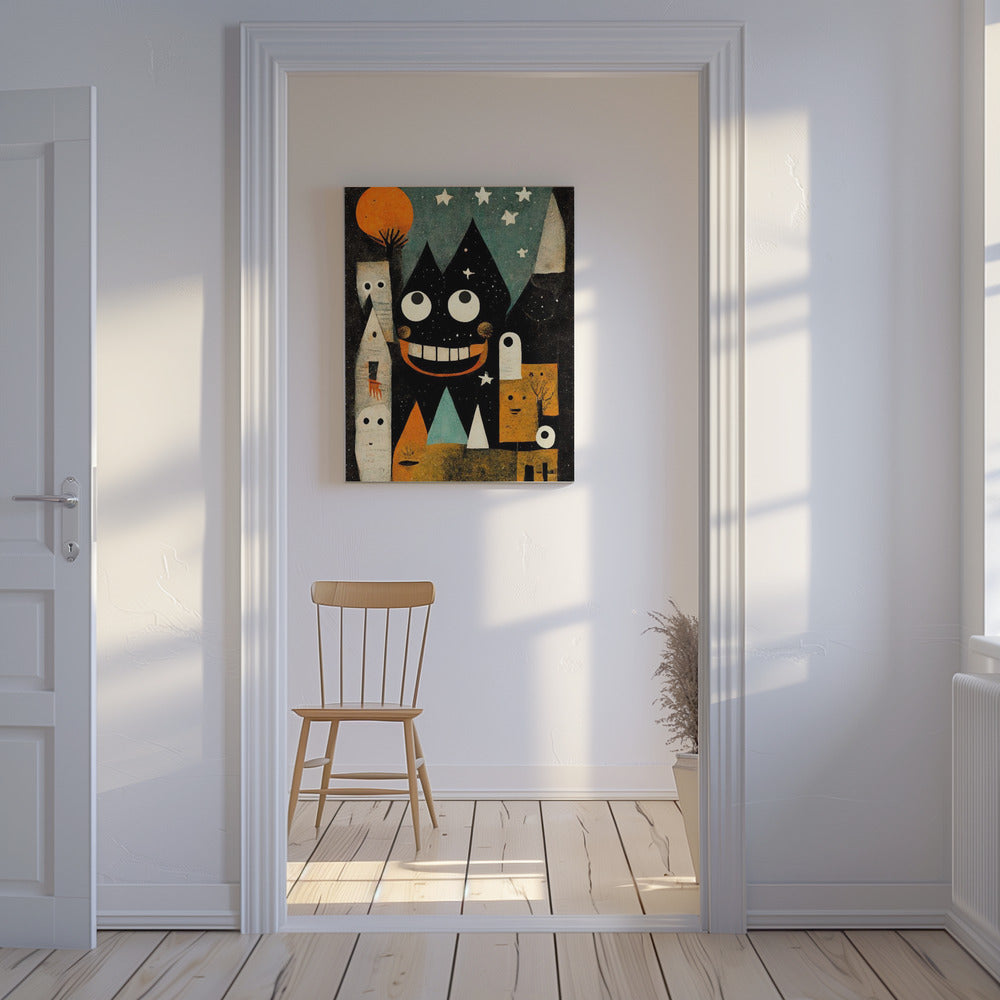 Monsterville | Leinwand-Bilder