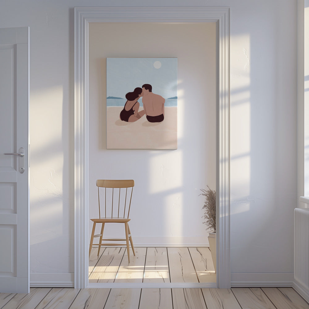 Premier baiser | Tableaux sur Toile