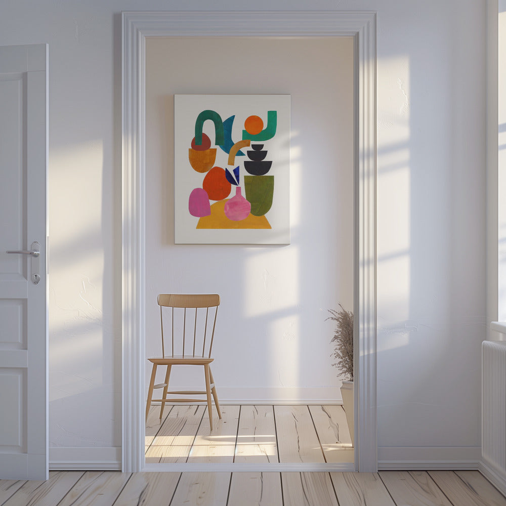 Happily Stacked | Canvas