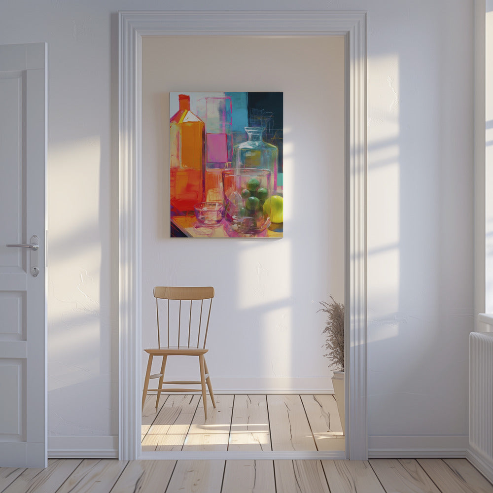 Neon Still Life No 2 | Canvas