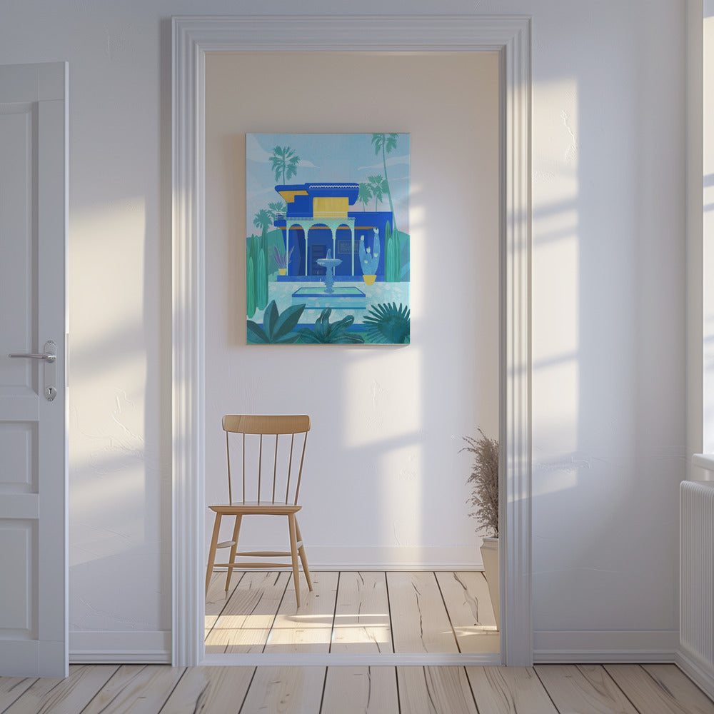 Jardin marocain | Tableaux sur Toile