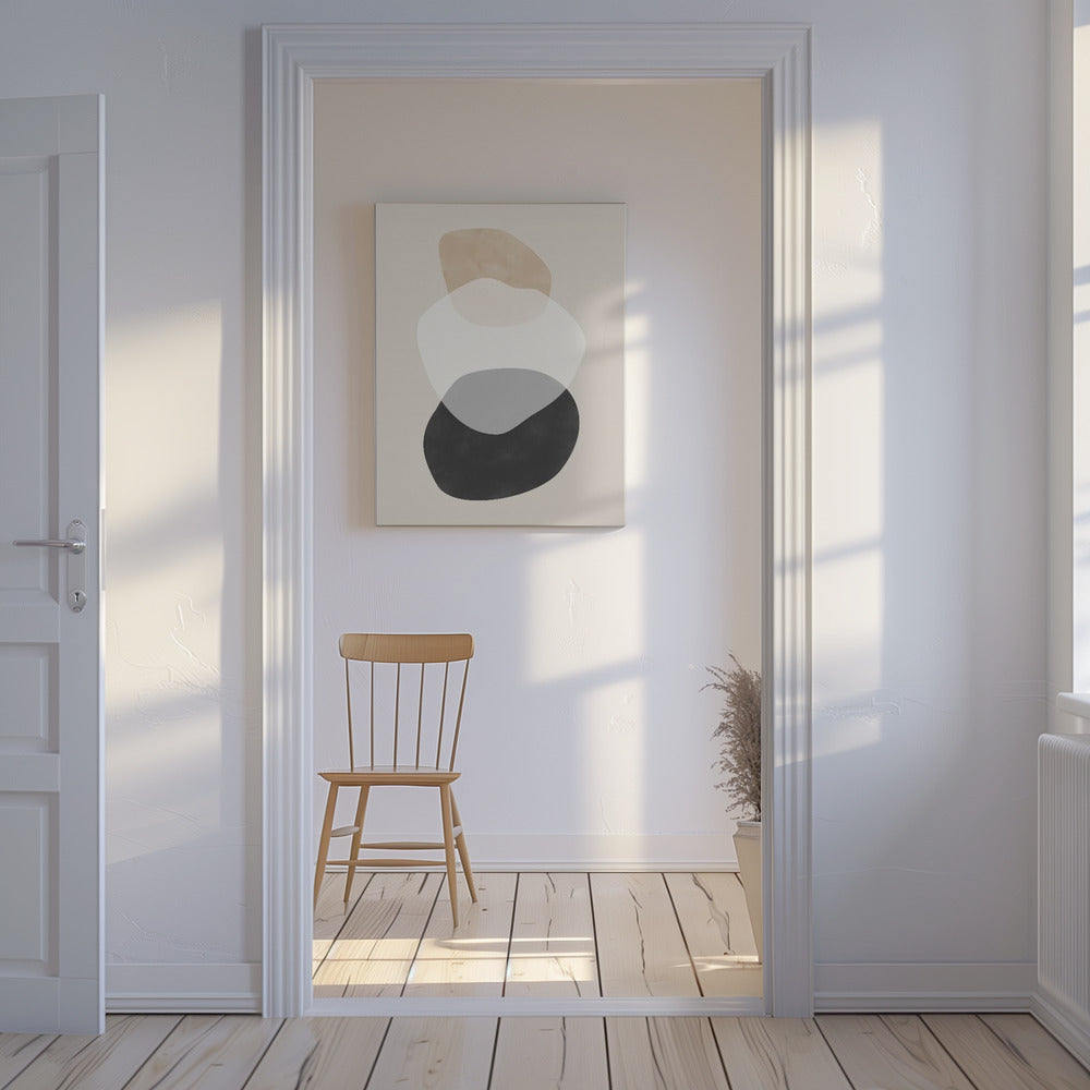 Beige Boho Shapes | Canvas