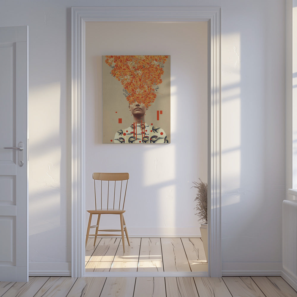 Bird Flight In Autumn | Canvas
