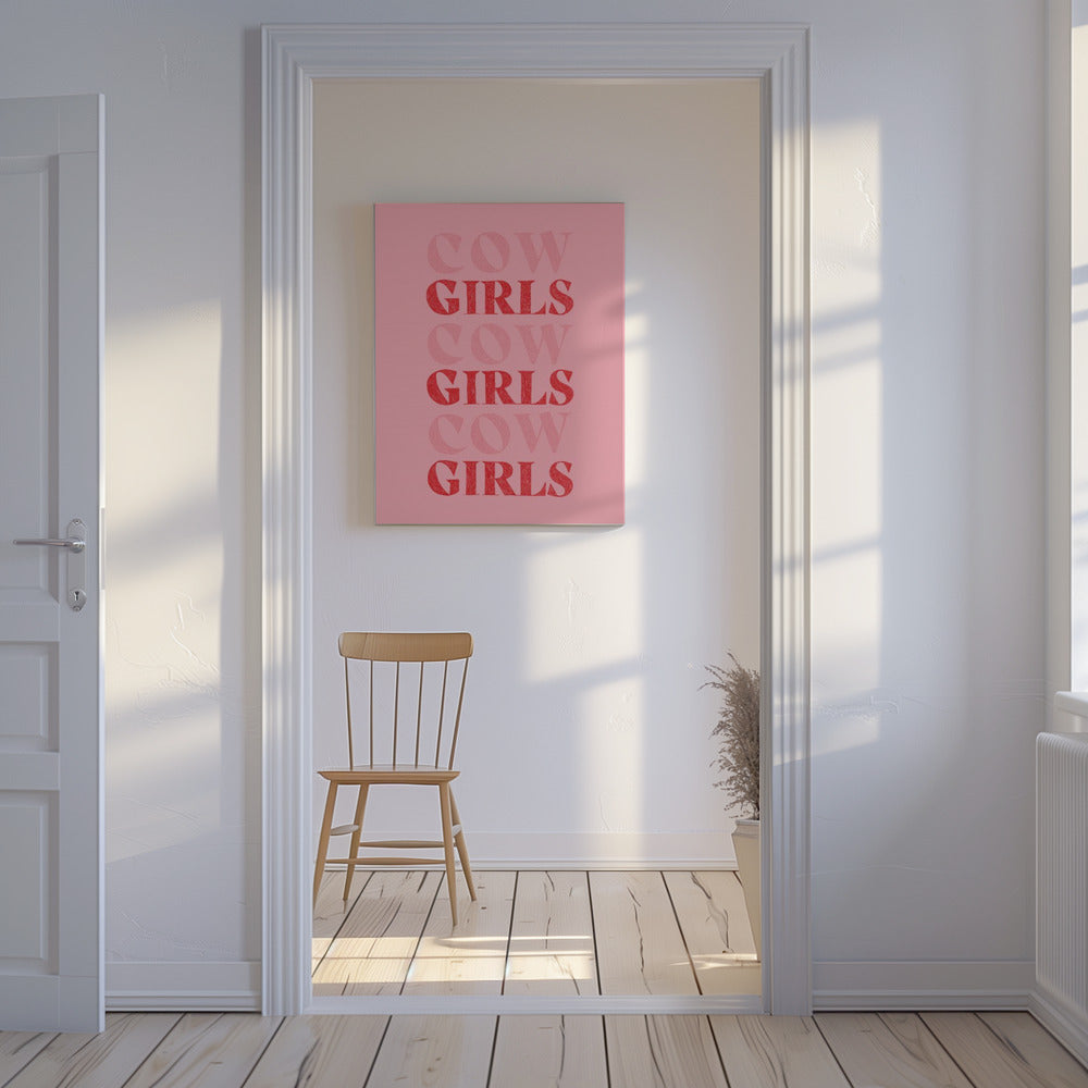 Cow Girls Girls Girls | Canvas