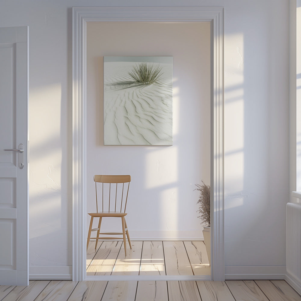 WHITE SANDS Paysage vintage idyllique | Tableaux sur Toile