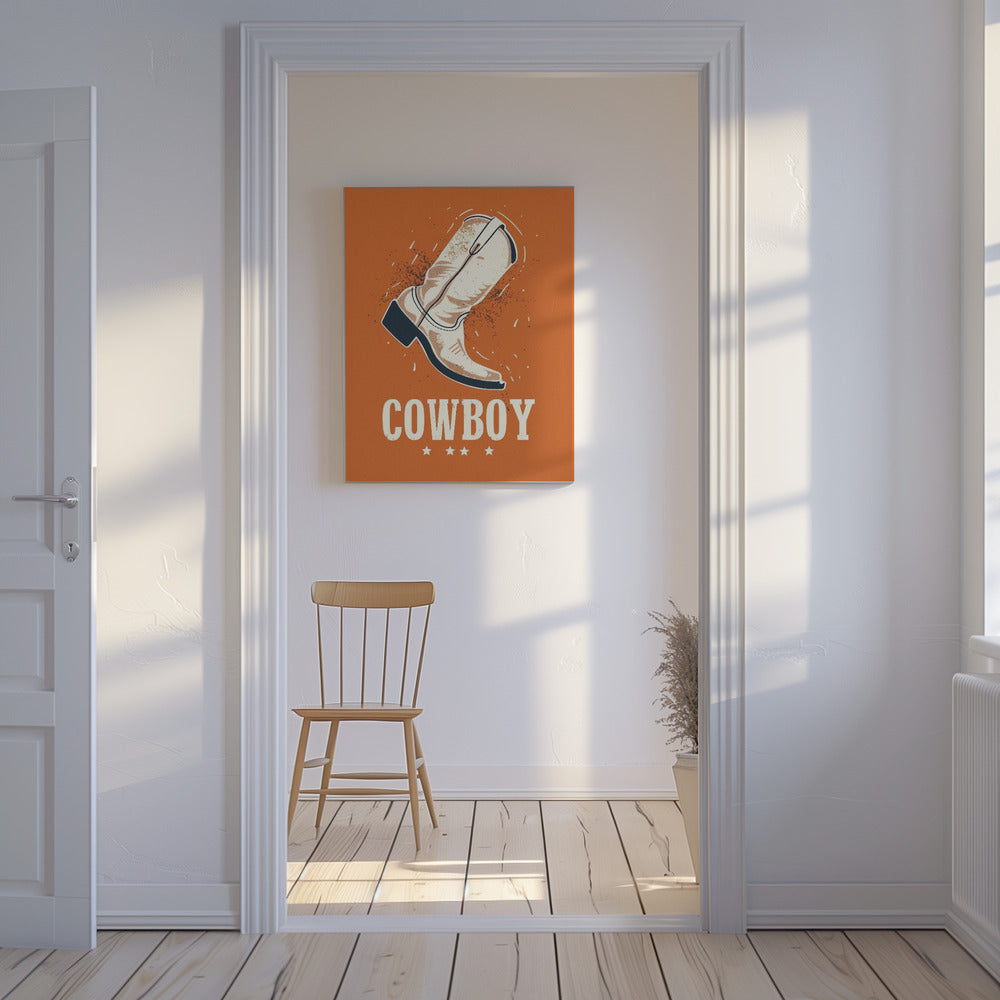 Cowboystövlar Vintage | Canvas
