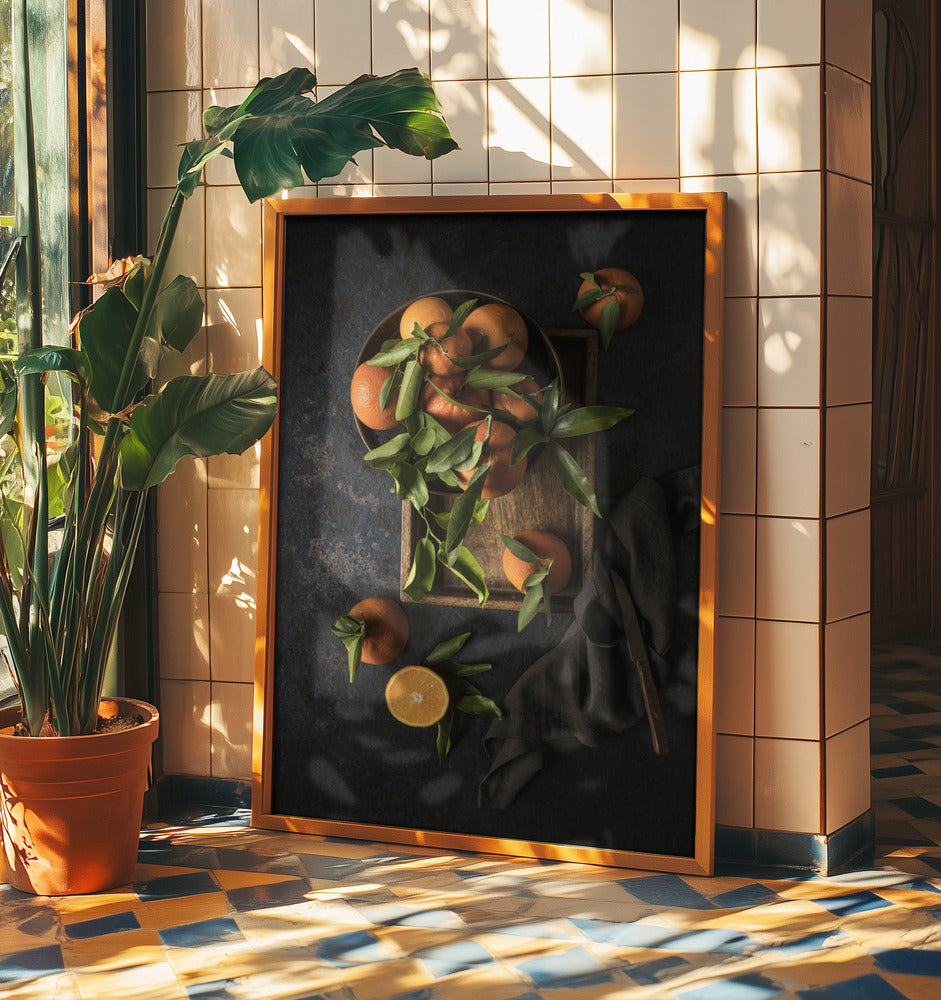 Appelsiner | Plakater - Kunsttrykk
