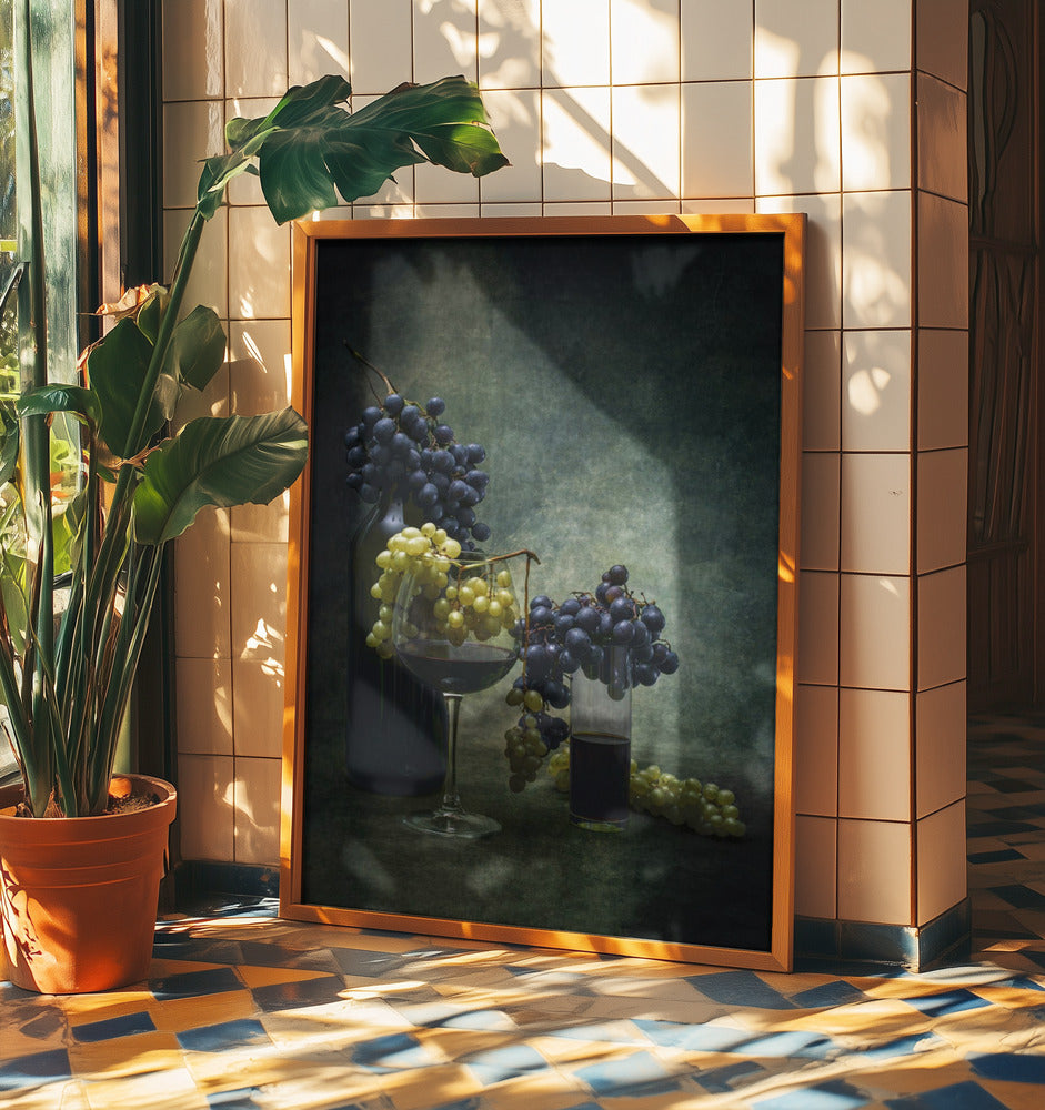Med druer | Plakater - Kunsttrykk