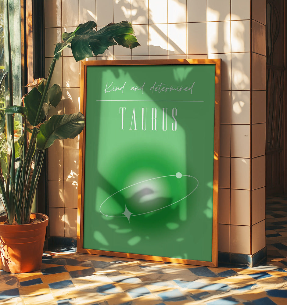 Taurus Zodiac Print Art | Poster
