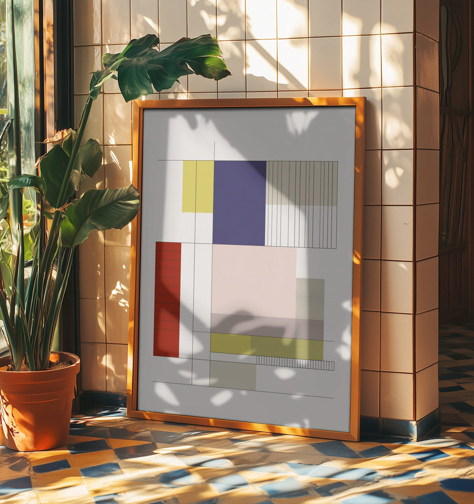 Built in Shapes no. 02 | Poster