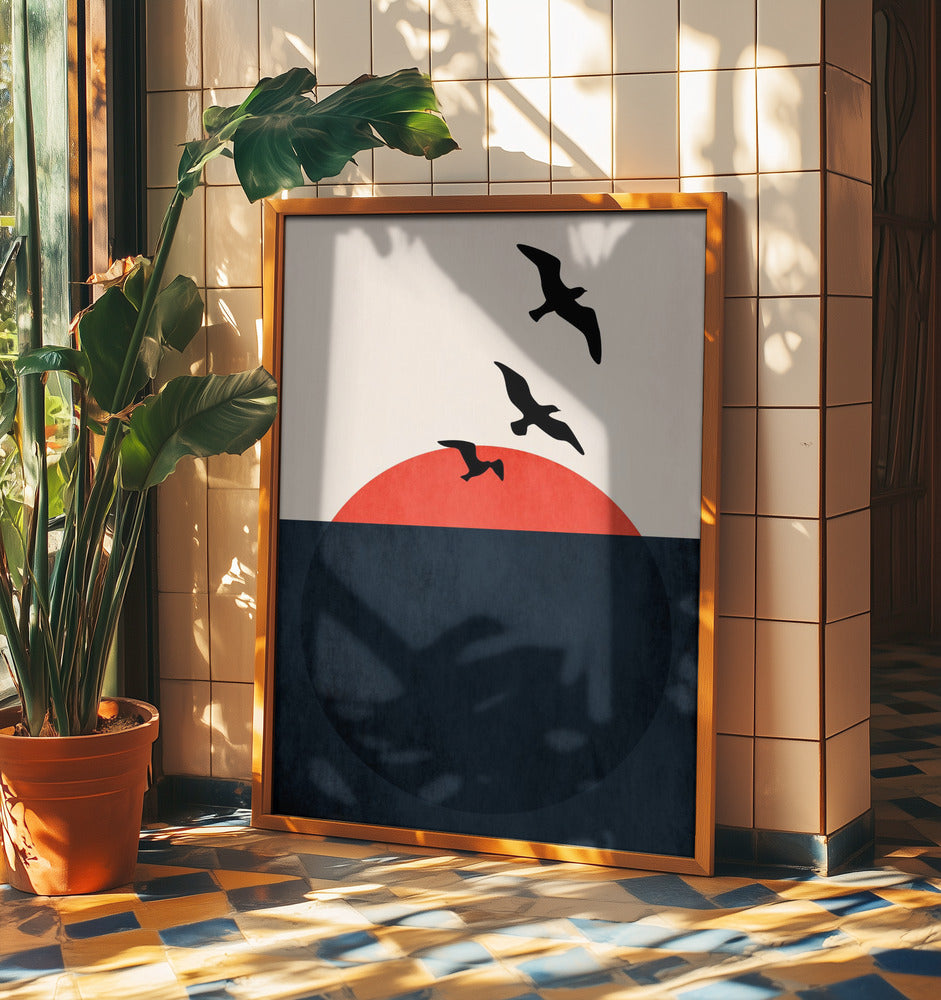 Sonnenuntergangsbrise | Poster