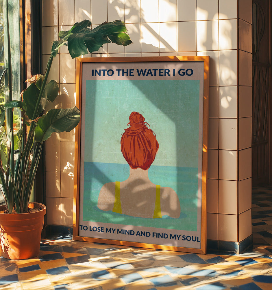 Into the Water (redhead) | Poster