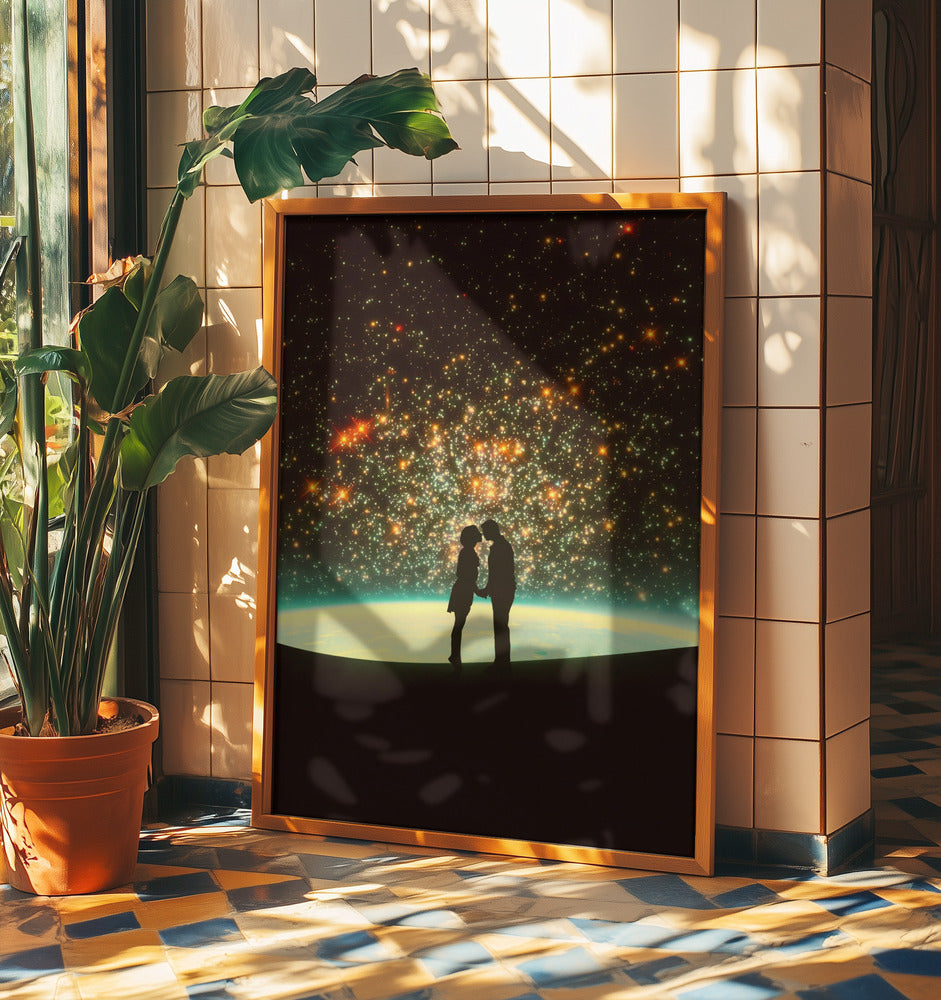 A Cosmic Kiss | Poster