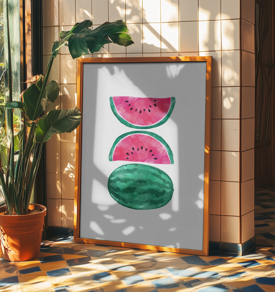 Wassermelonen | Poster - Kunstdruck