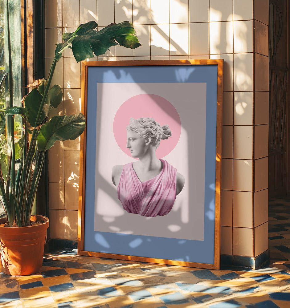 Artemispulverblårosa Ratioiso | Poster