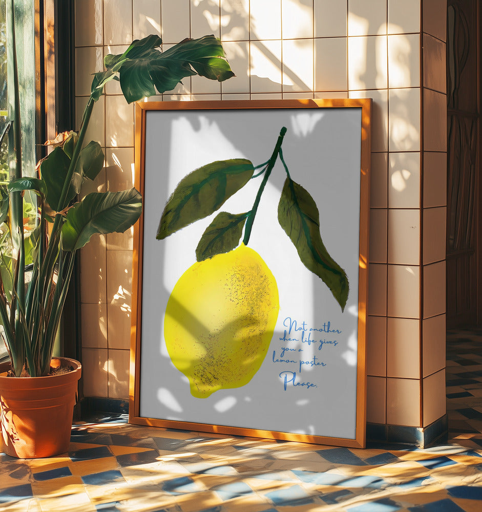 Citron Toppnoter | Poster