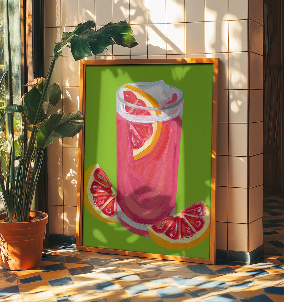 Grapefrukt Paloma Pistage | Poster