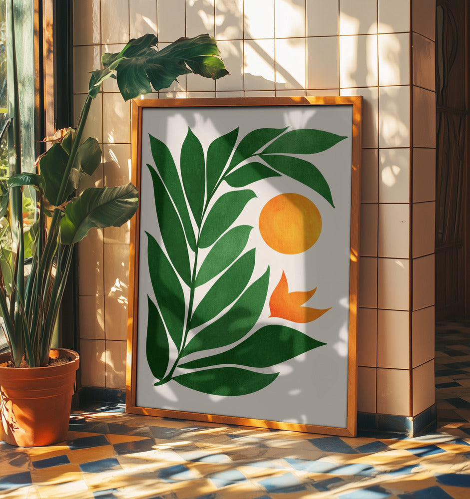 Tropisk skogssolnedgång | Poster