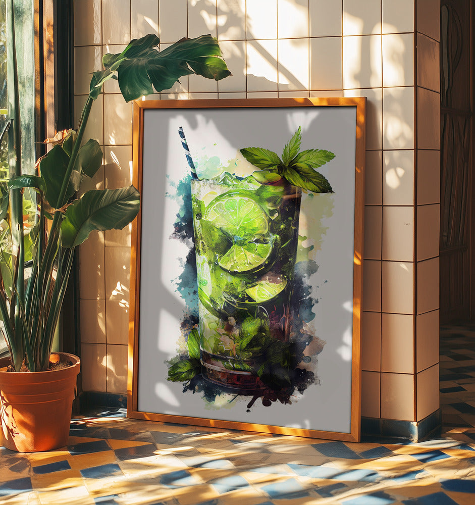 Drycker med cocktail | Poster