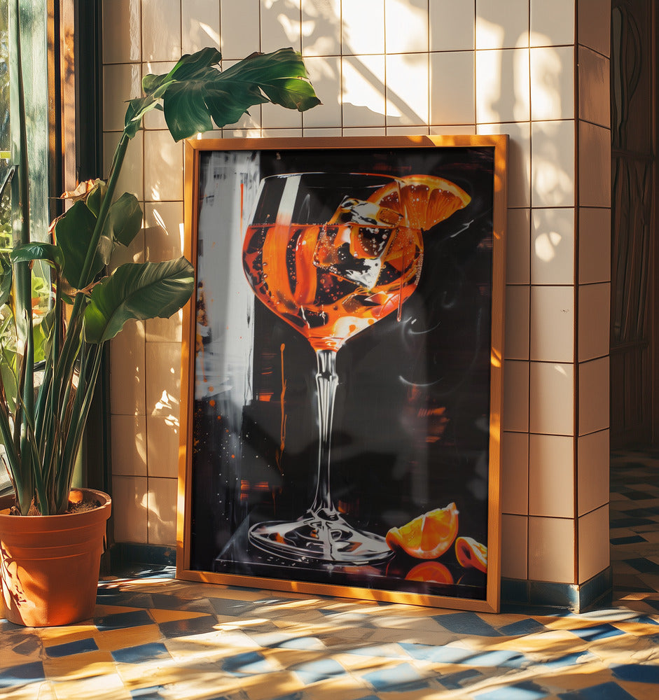 Aperol Spritz Mörk Utgåva | Poster