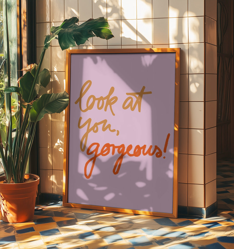 Look At You Gorgeous | Poster