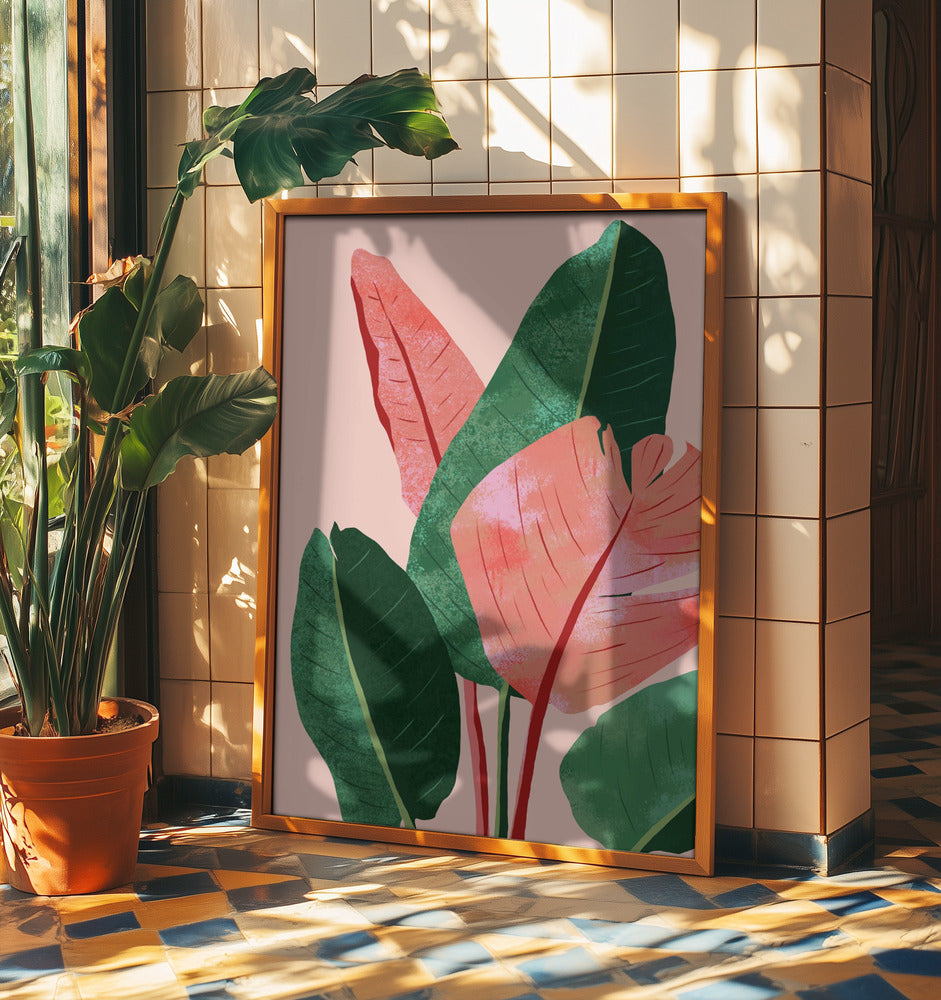 Blush Tropical | Poster