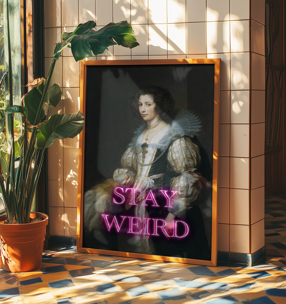 Stayweird Ratioiso | Affisch