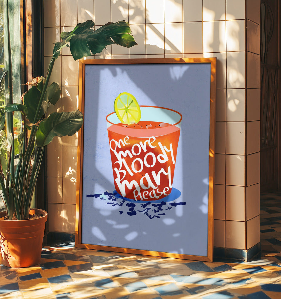 En Bloody Mary till, tack | Poster