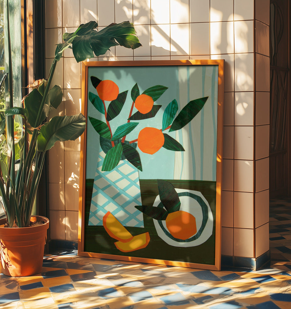 Citrusmorgonstilleben II | Poster