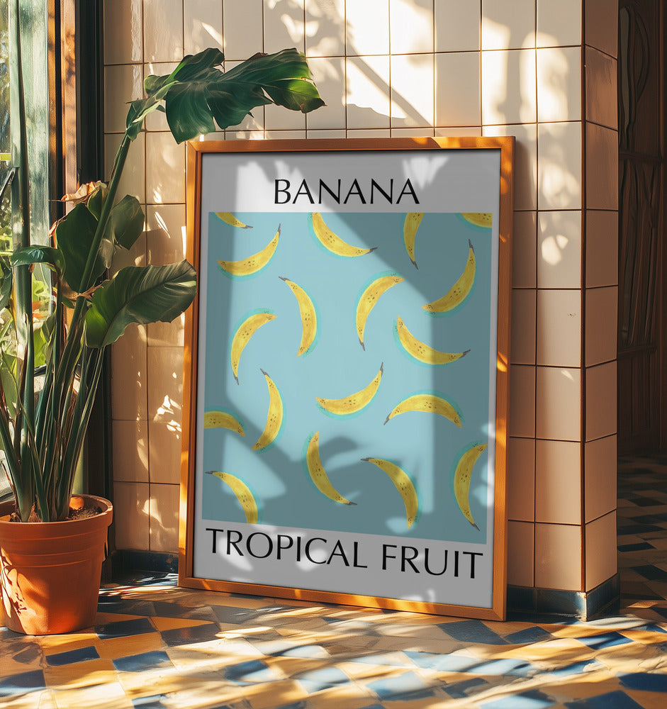 Banan Tropisk Frukt | Poster