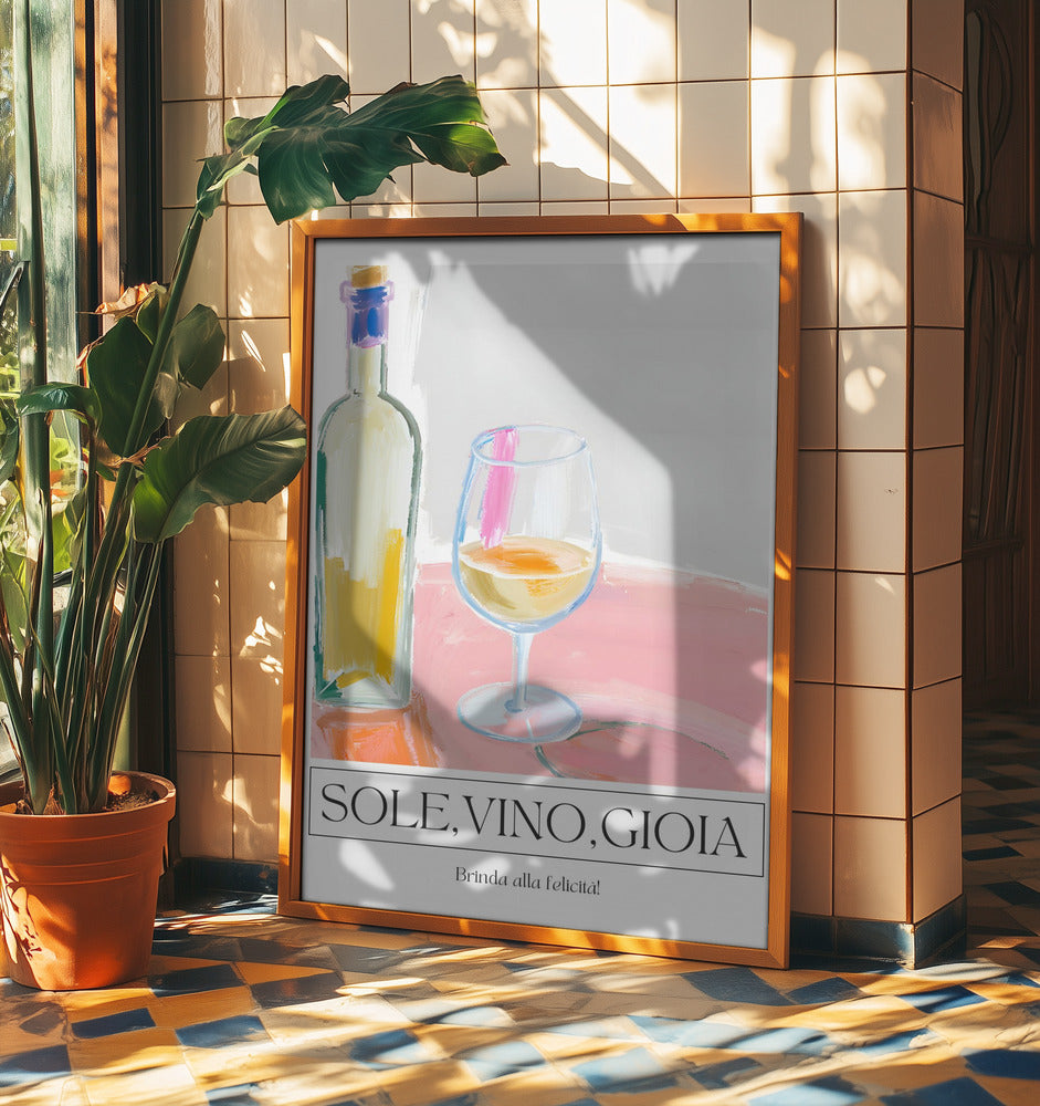 Tunga, vin, gioia | Poster