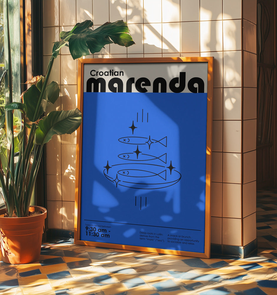 Kroatiska Marenda | Poster