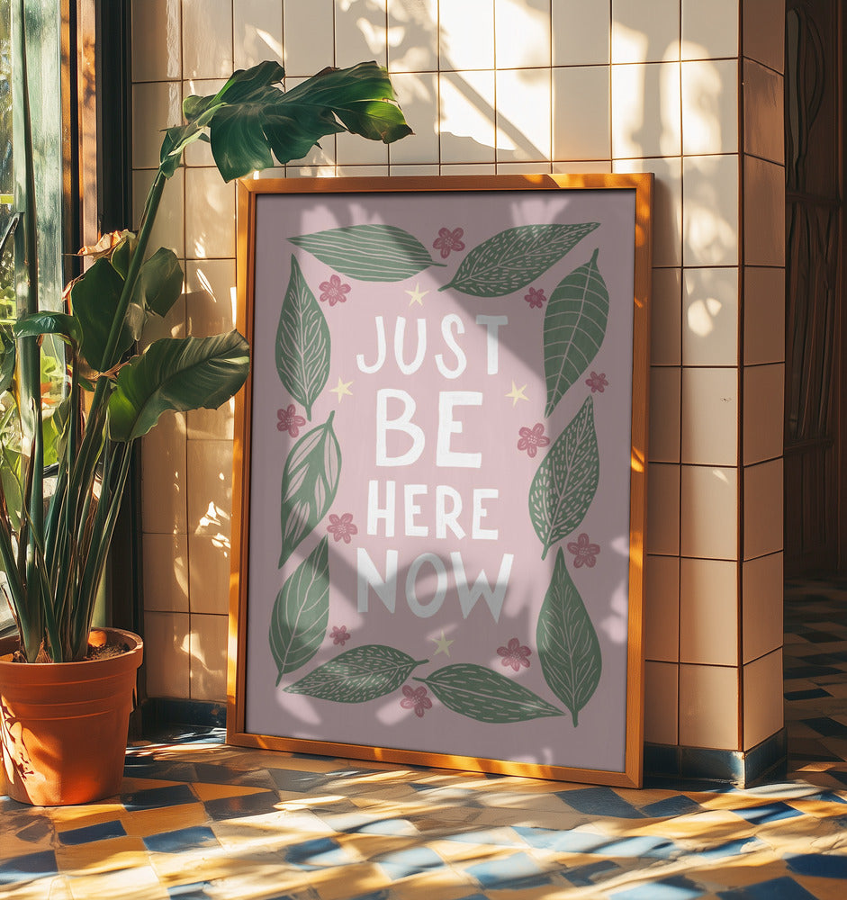 Sei jetzt einfach nah | Poster - Kunstdruck