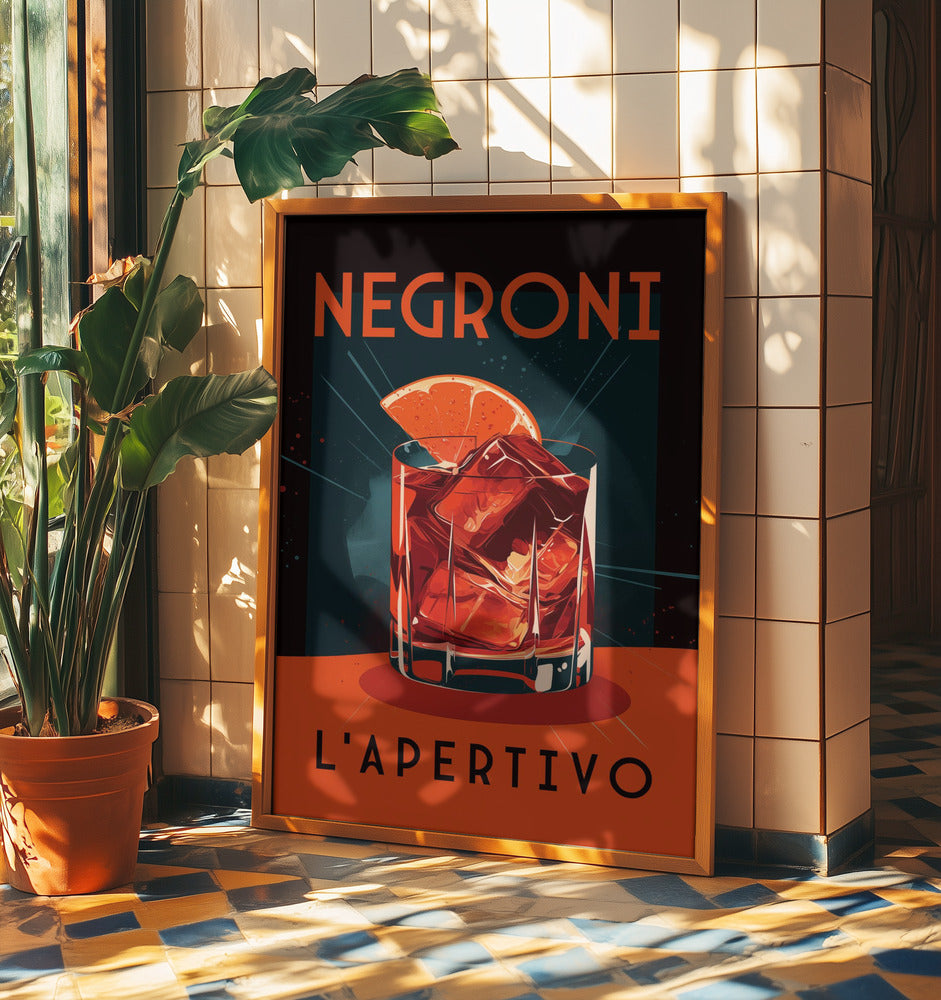 Negroni L'Apertivo | Poster