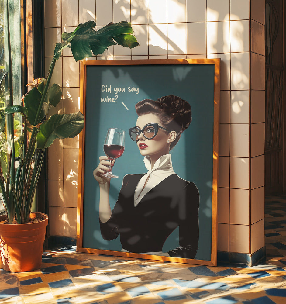Sa du vin | Poster