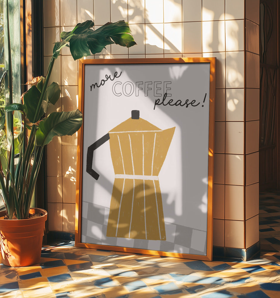 Mer kaffe | Poster