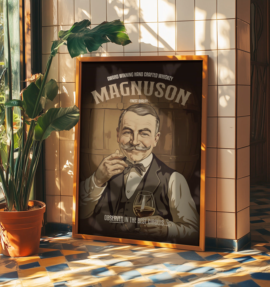 Magnuson Whisky | Poster