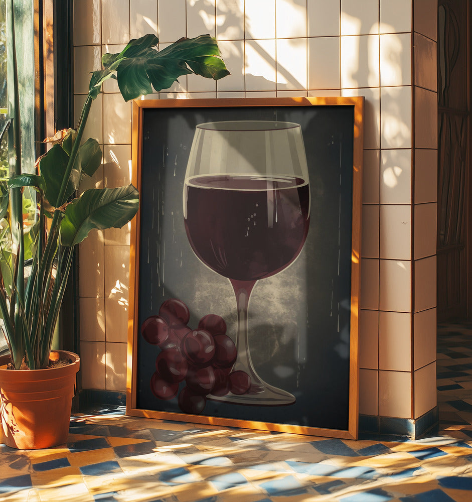 Rött Rött Vin Nr 1 | Poster
