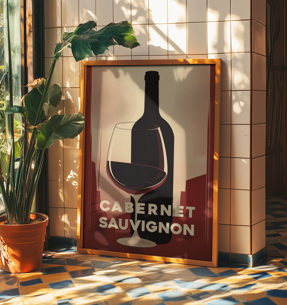 Rött Rött Vin Nr 3 | Poster
