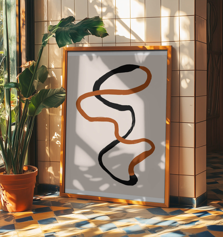 Böjd harmoni | Poster