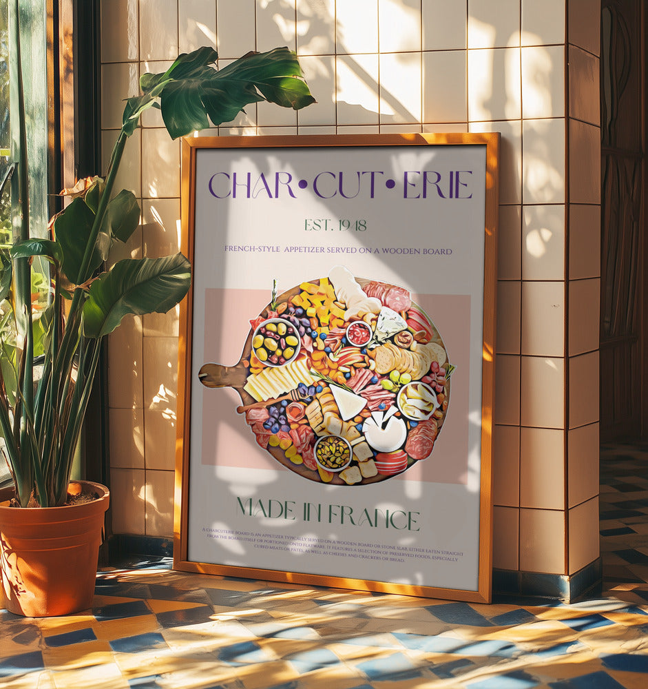 French Feast Board | Poster