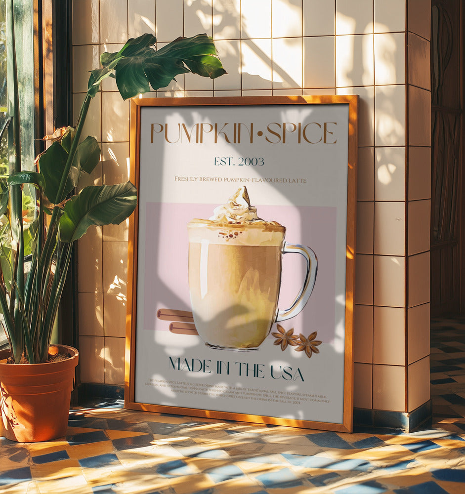 Herbst Latte Delight | Poster