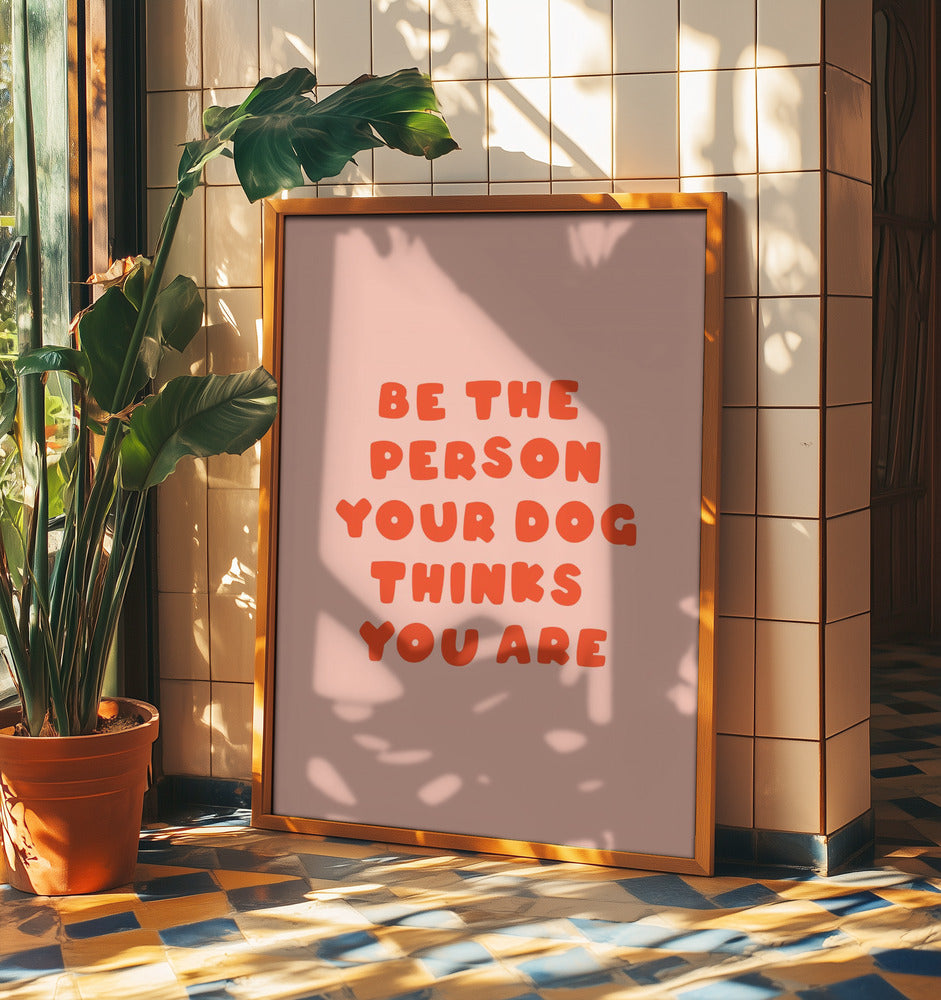 Tipografía para amantes de los perros | Posters  - Impresiones de Arte