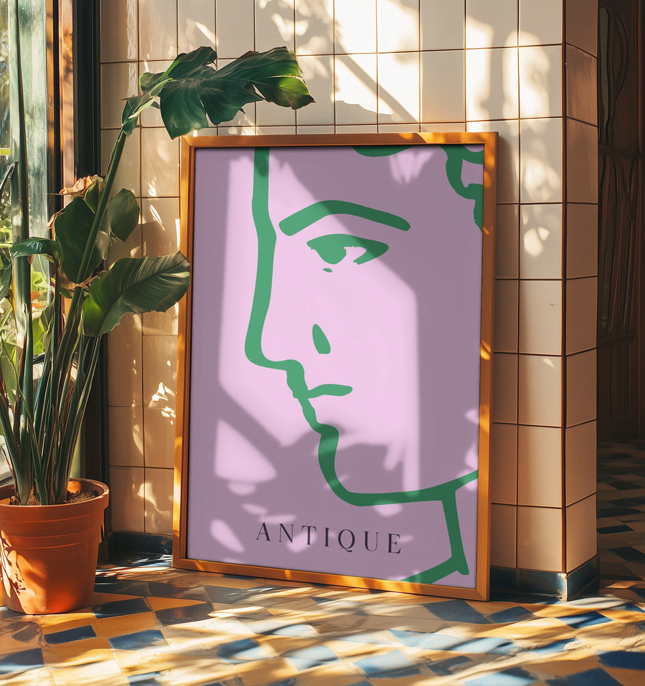 Tidlös profil | Poster