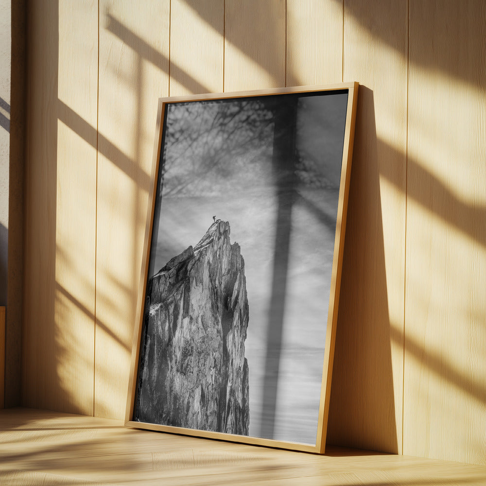 Balans mellan jord och himmel | Poster